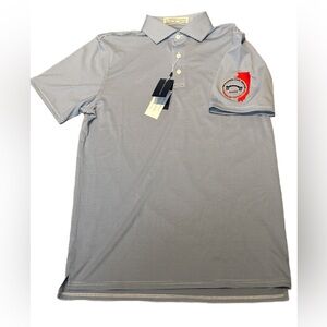 Holderness & Bourne | Classic Blue Striped Polo Shirt